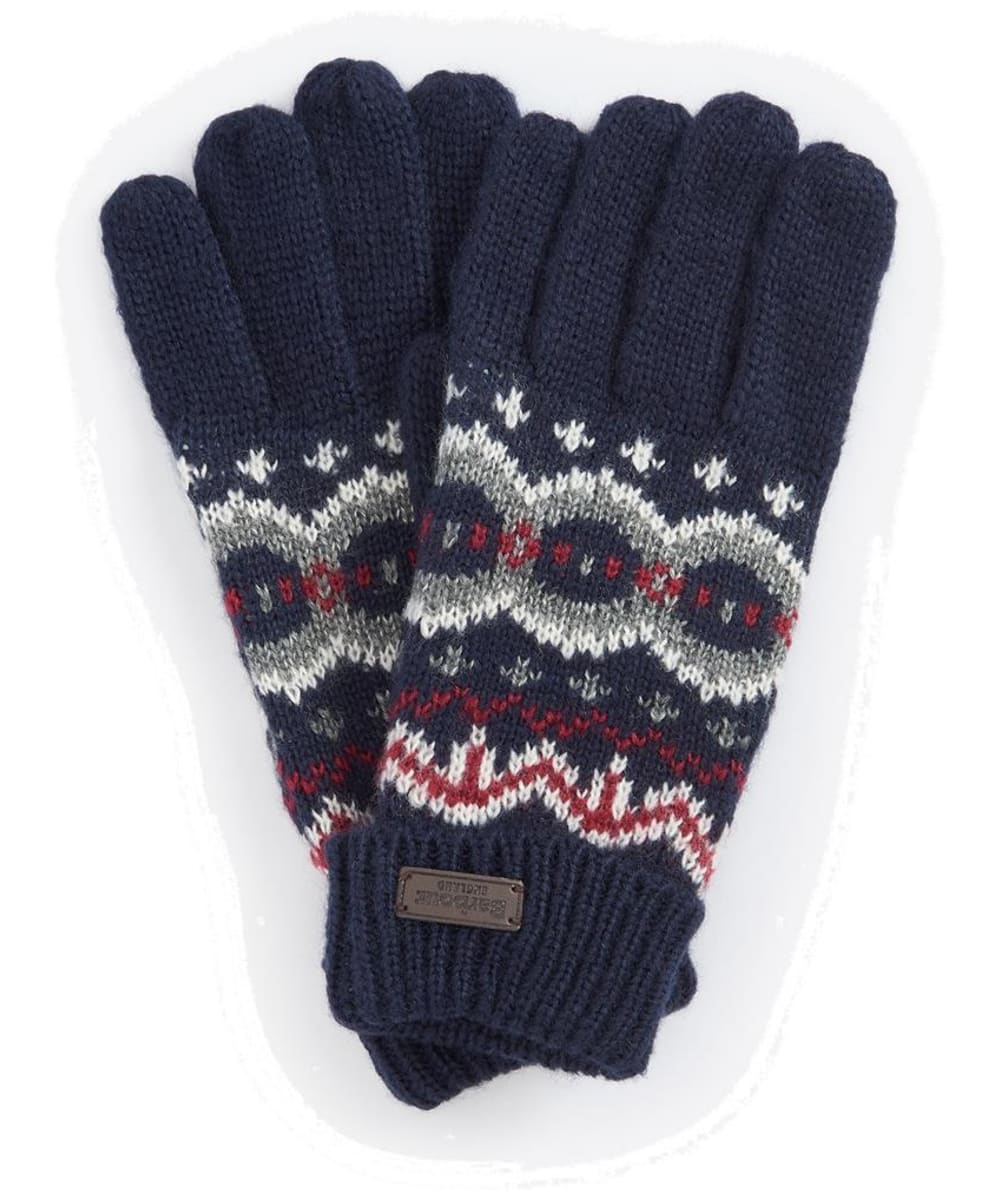 Men s Barbour Case Fair Isle Gloves