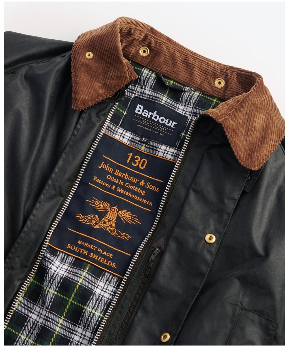 Men s Barbour 130th Anniversary Gamefair Waxed Jacket