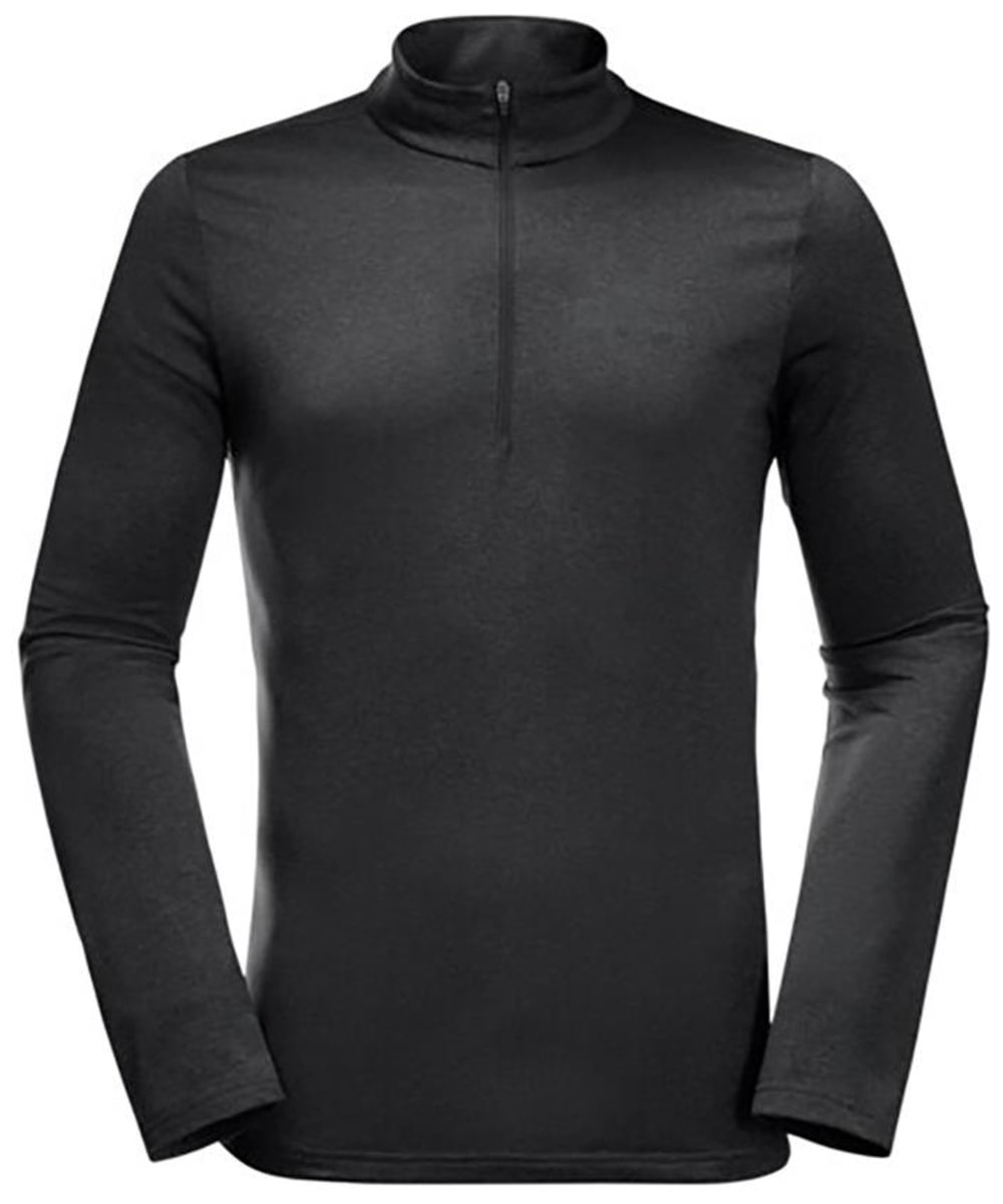 Men s Jack Wolfskin Sky Thermal Half Zip Long Sleeve Base Layer