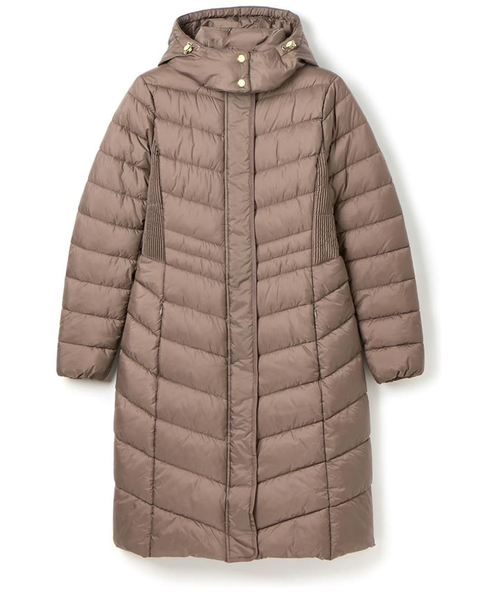 Millsa chevron long quilted jacket new arrivals