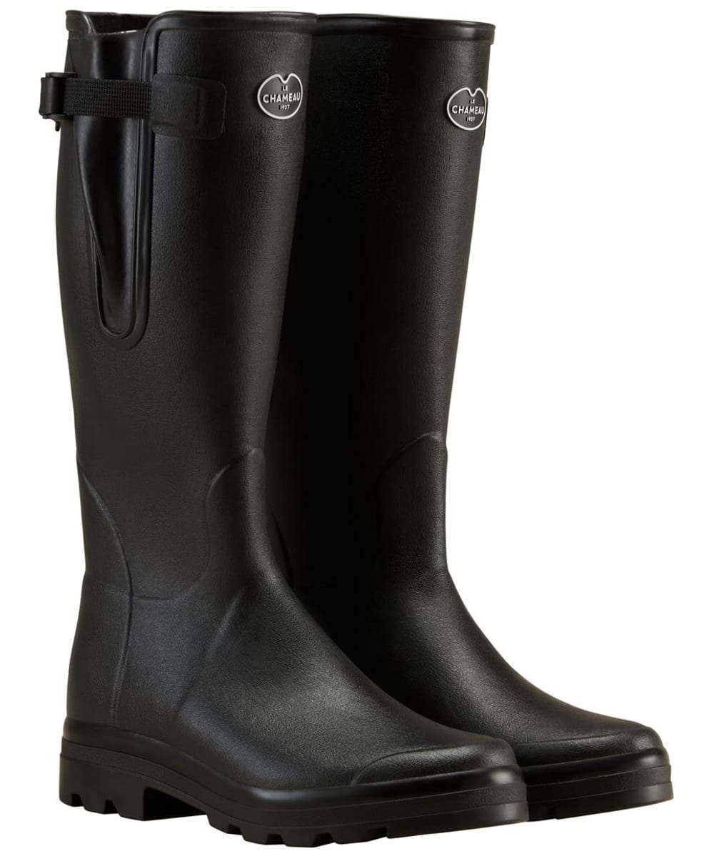 Men s Le Chameau Vierzon Jersey Lined Tall Wellingtons
