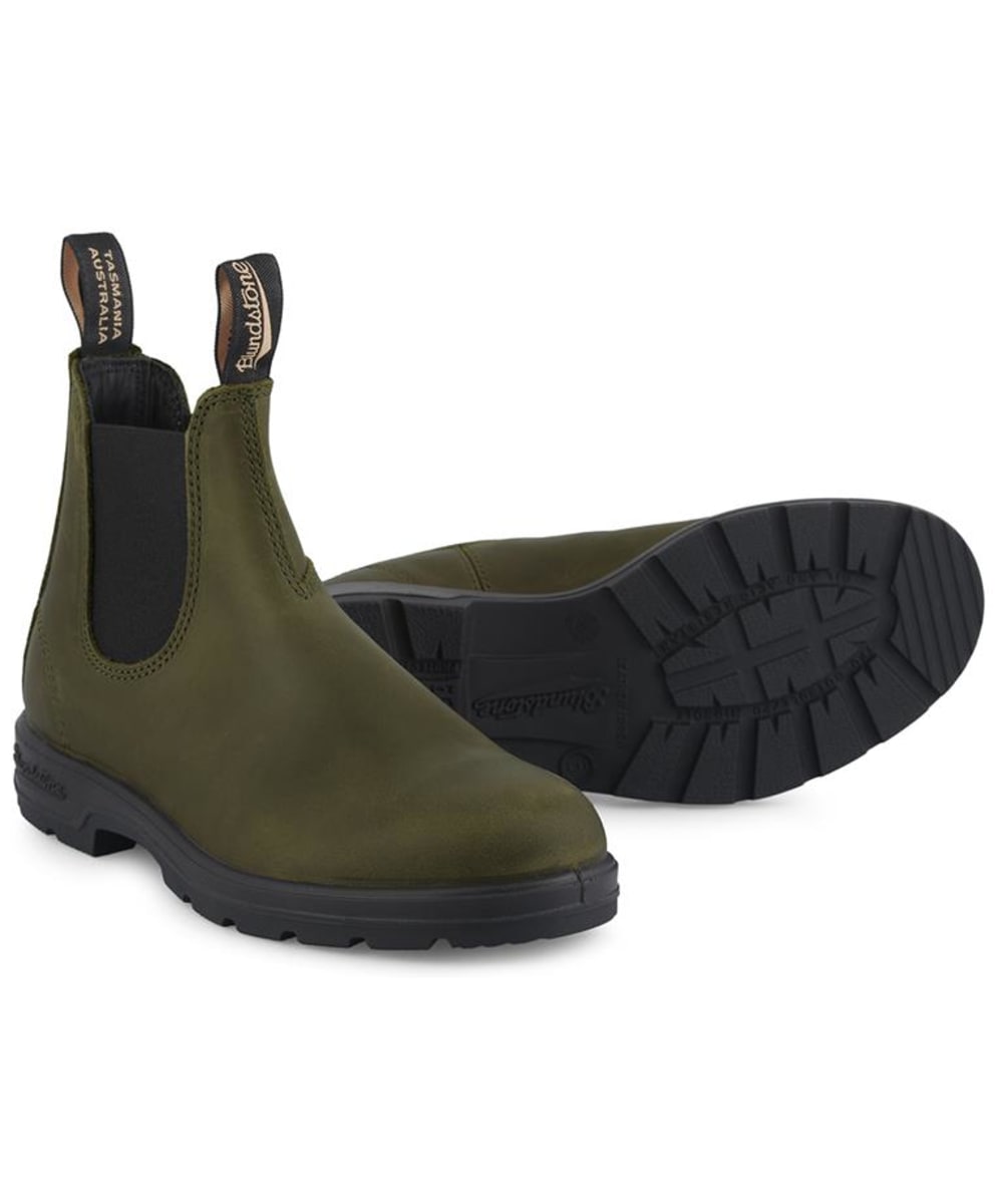 Blundstone boots green store