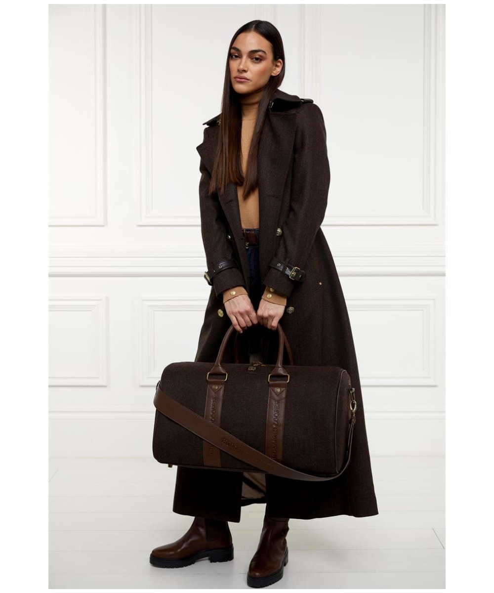 Women's pinch leather weekender clearance