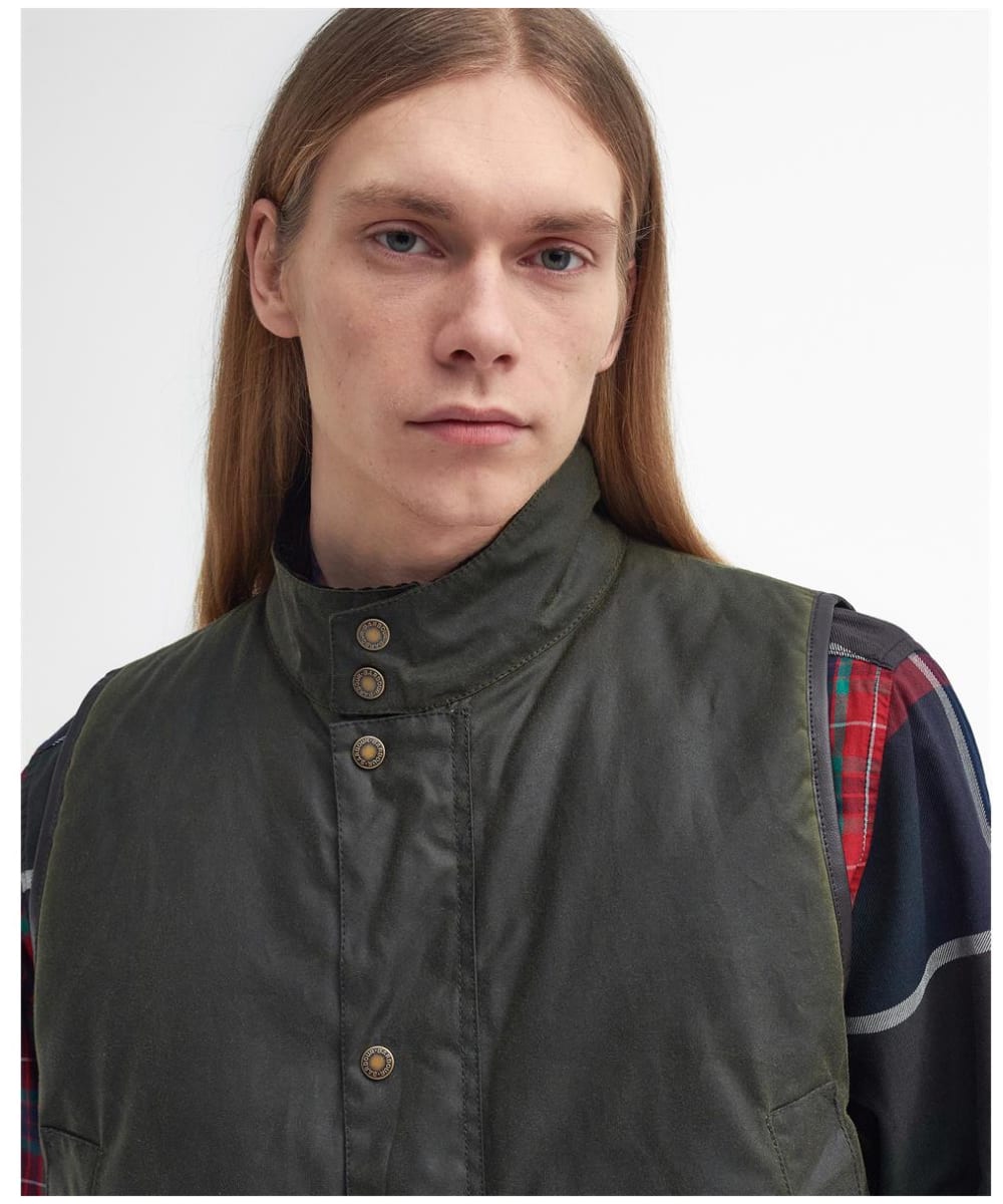 Men's Barbour x Baracuta Waxed Gilet