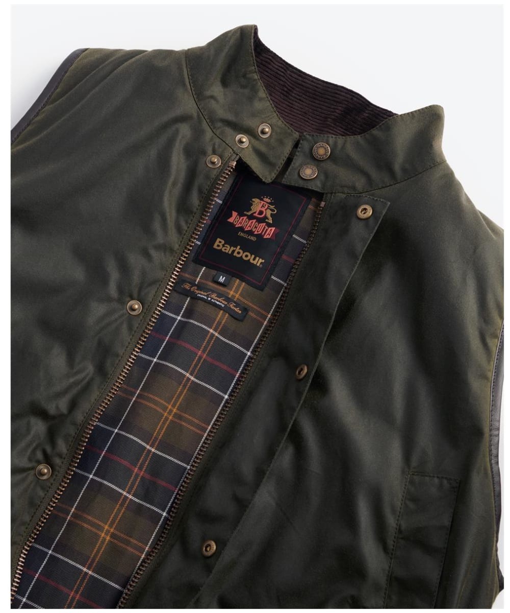 Men's Barbour x Baracuta Waxed Gilet