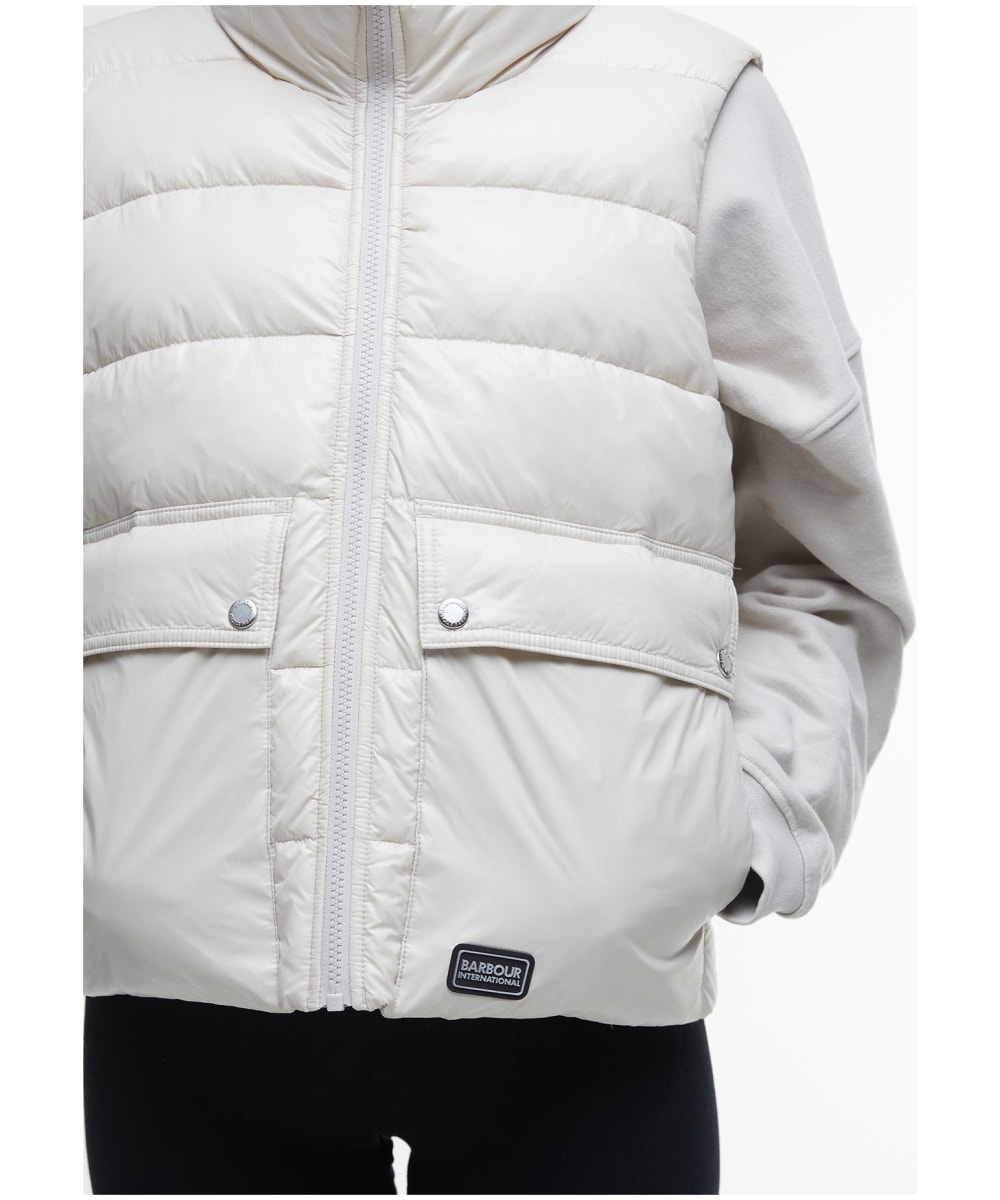 Barbour gilets womens white deals