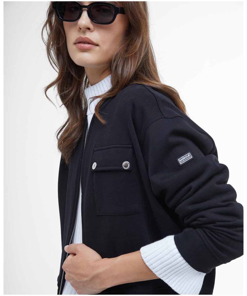 Womens barbour bomber jacket cheap