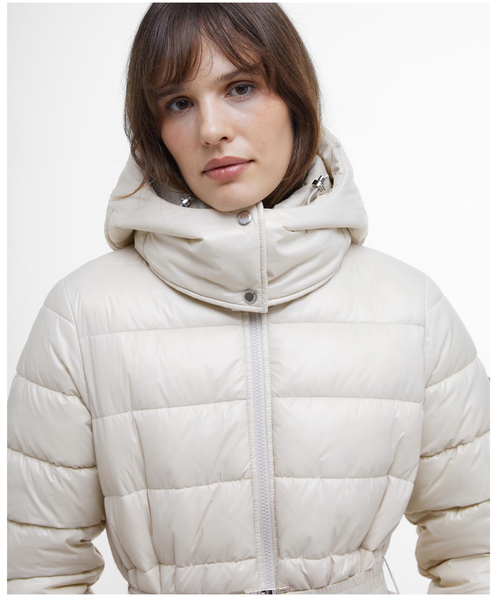 Barbour international jacket womens Silver deals
