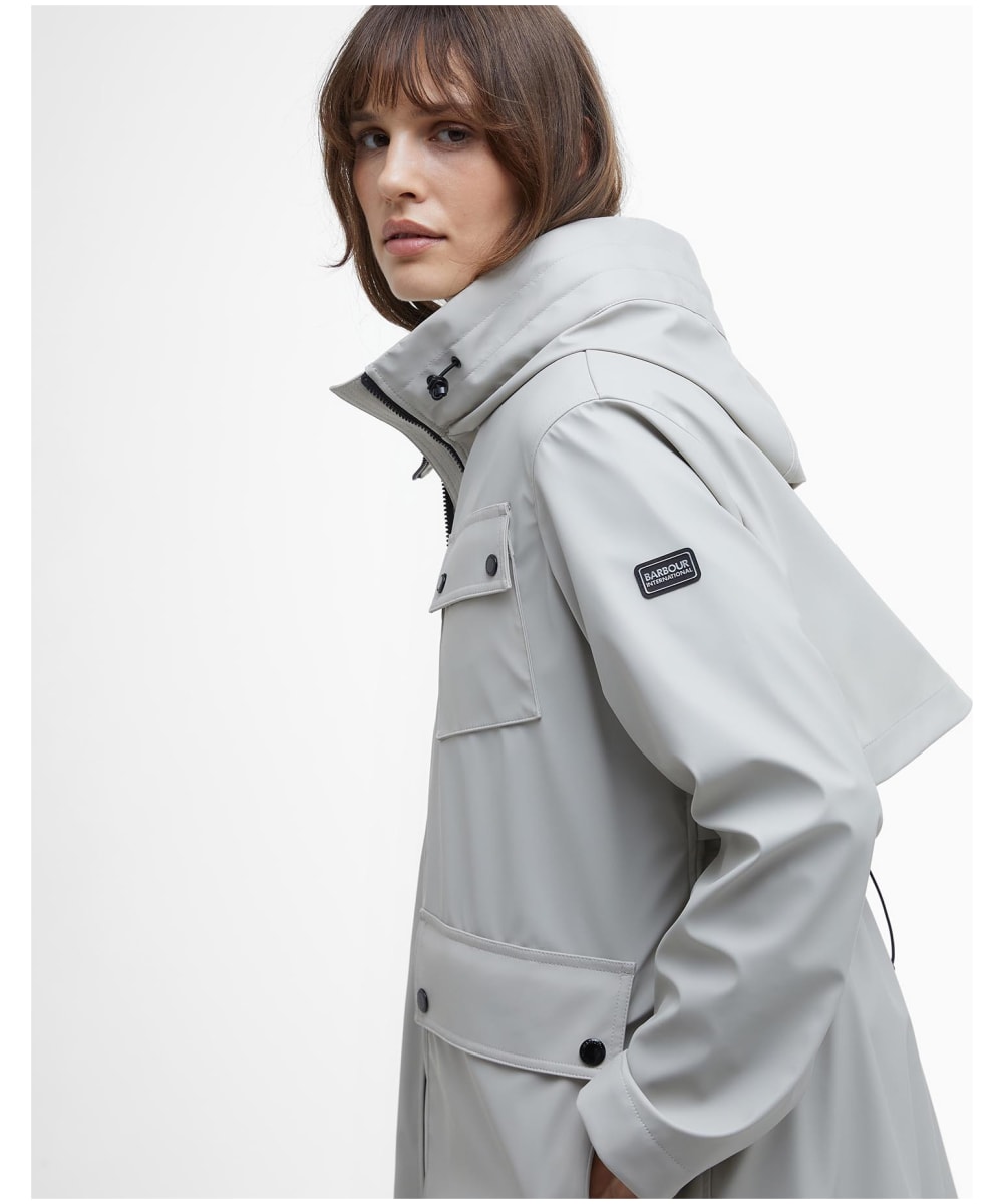 Women s Barbour International Jade 3 In 1 Showerproof Jacket