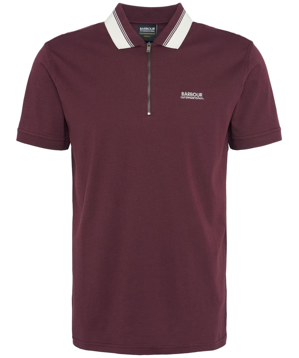 Barbour polo mens Brown shop