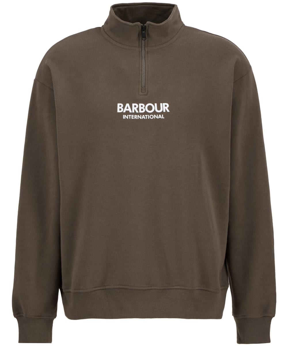 Barbour international match sweatshirt jacket hot sale