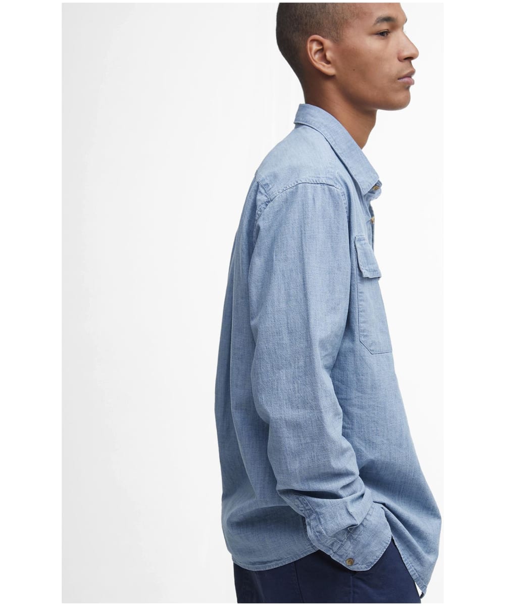 Men s Barbour Catterick Relaxed Fit Chambray Shirt