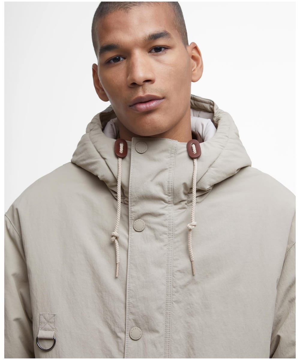 Men's shoreman's fleece hooded jacket shop
