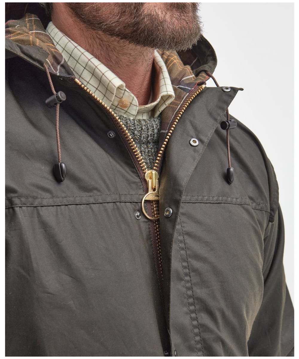 Men s Barbour Classic Durham Waxed Jacket