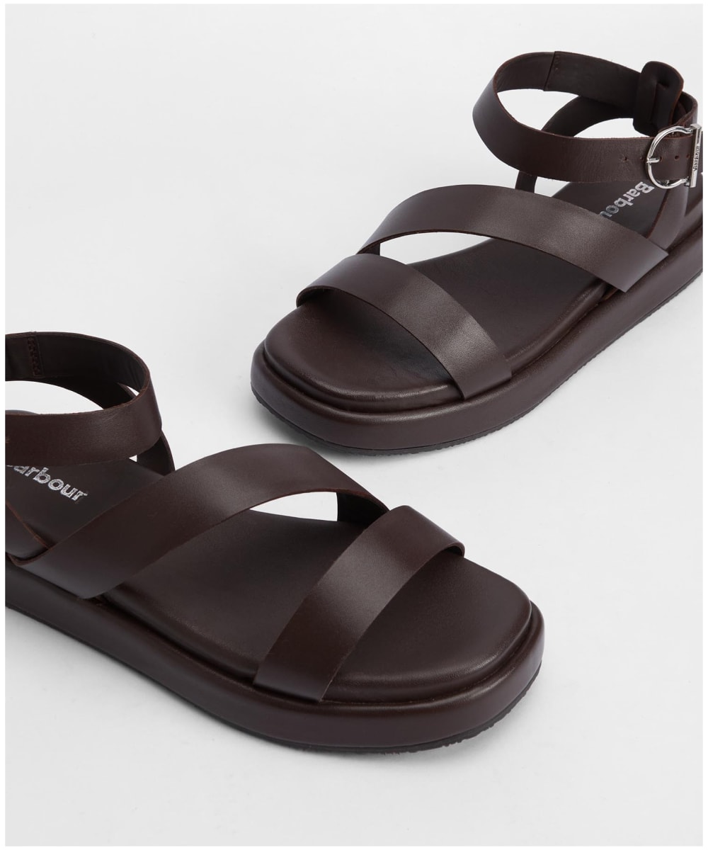 Barb Sandal - Dark Brown