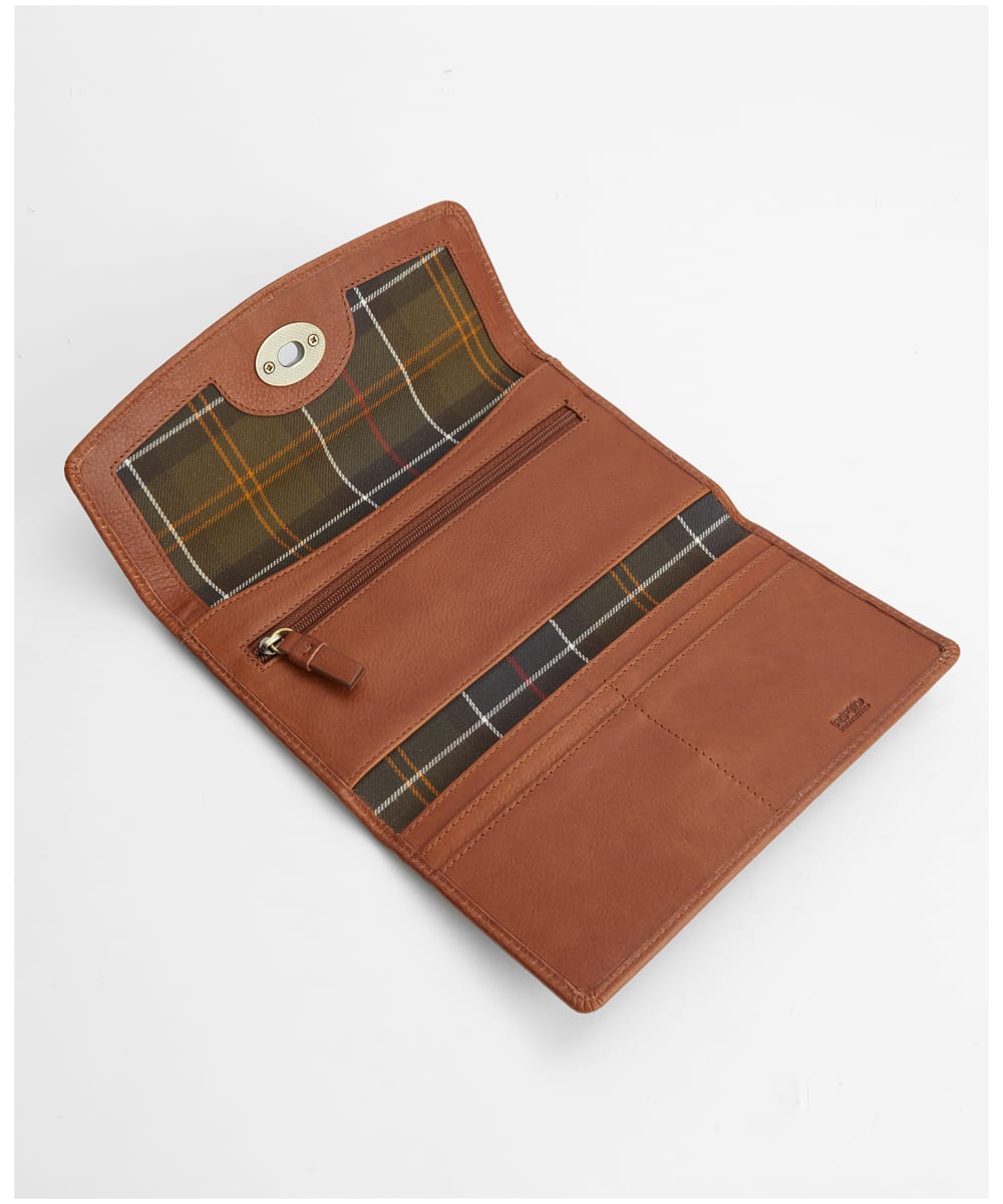 Leather Billfold Wallet Barbour Travel Wallet Women's Barbour Isla