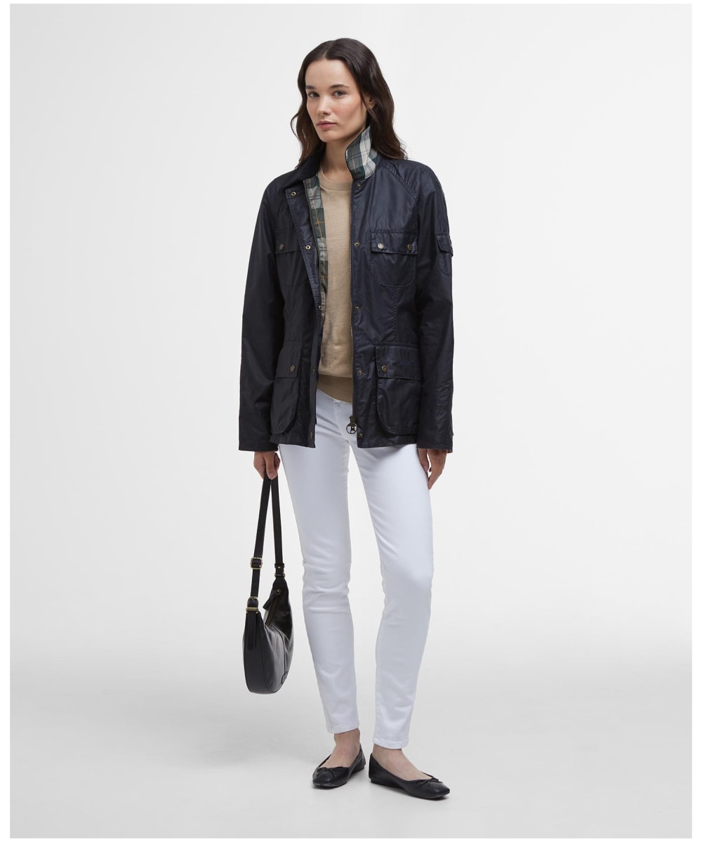 Women s Barbour Arlo Utility Waxed Jacket