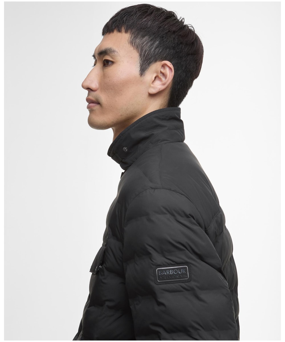Men's Barbour International Welded Ariel Shirt Quilted Jacket
