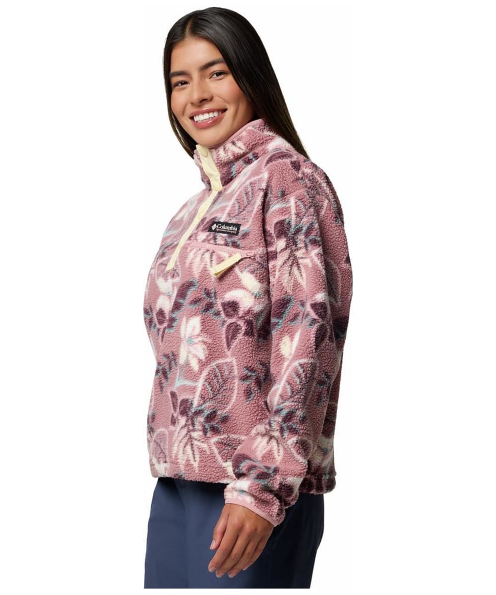 Womens Helvetia Ii Cropped Half Snap Fleece