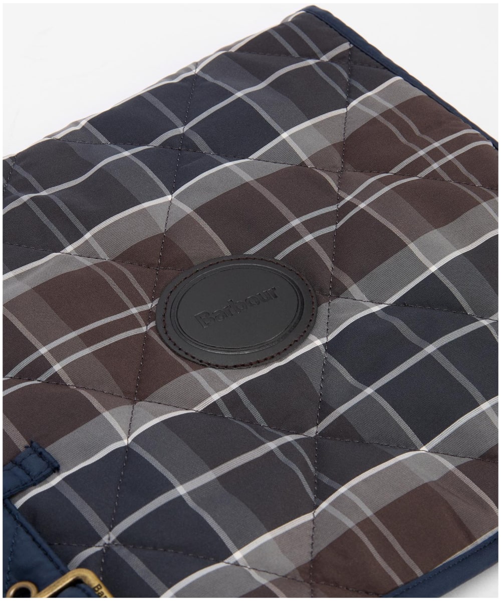Barbour Quilted Tartan Dog Coat