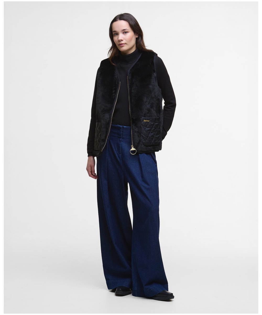Women's Barbour Karin Faux Fur Gilet