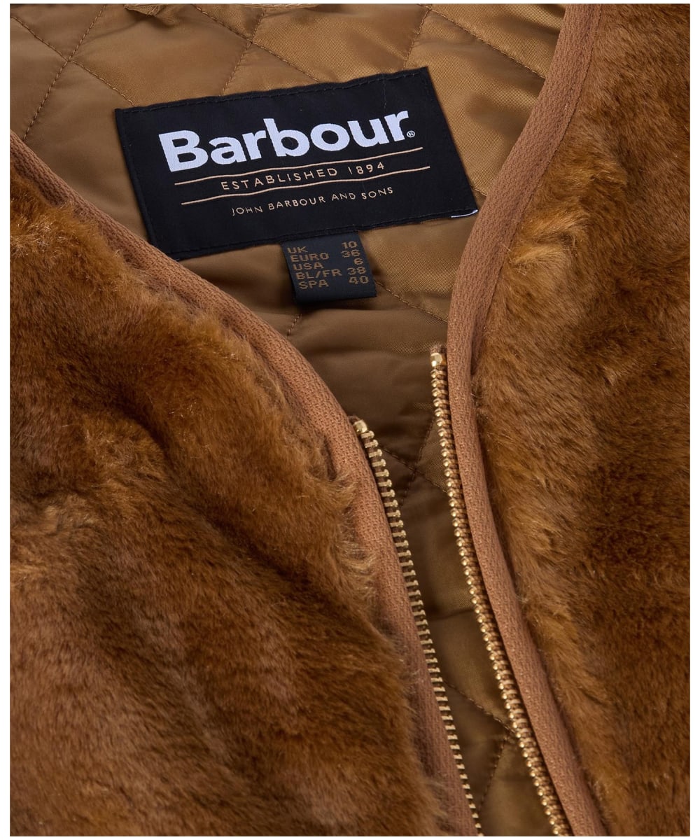 Women's Barbour Karin Faux Fur Gilet