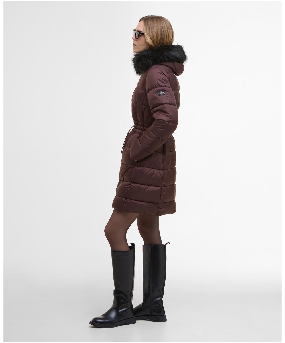 anastasia coat long velvet hooded coat