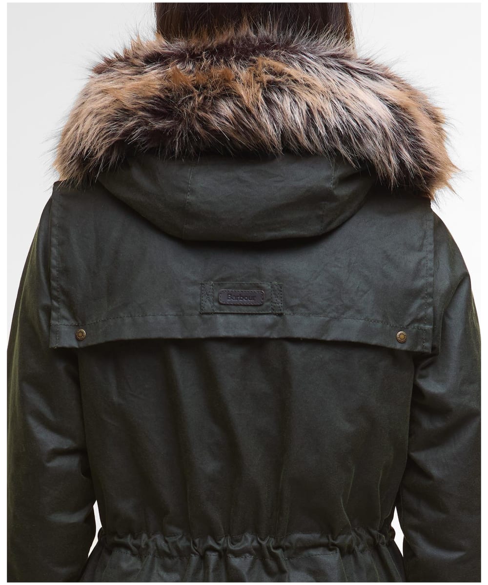 Women's Barbour Durham City Waxed Parka