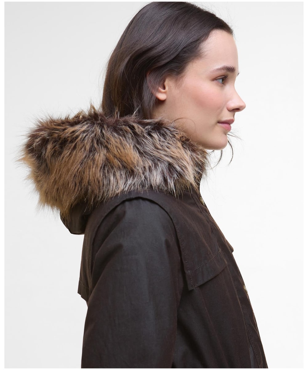 Women's Barbour Durham City Waxed Parka