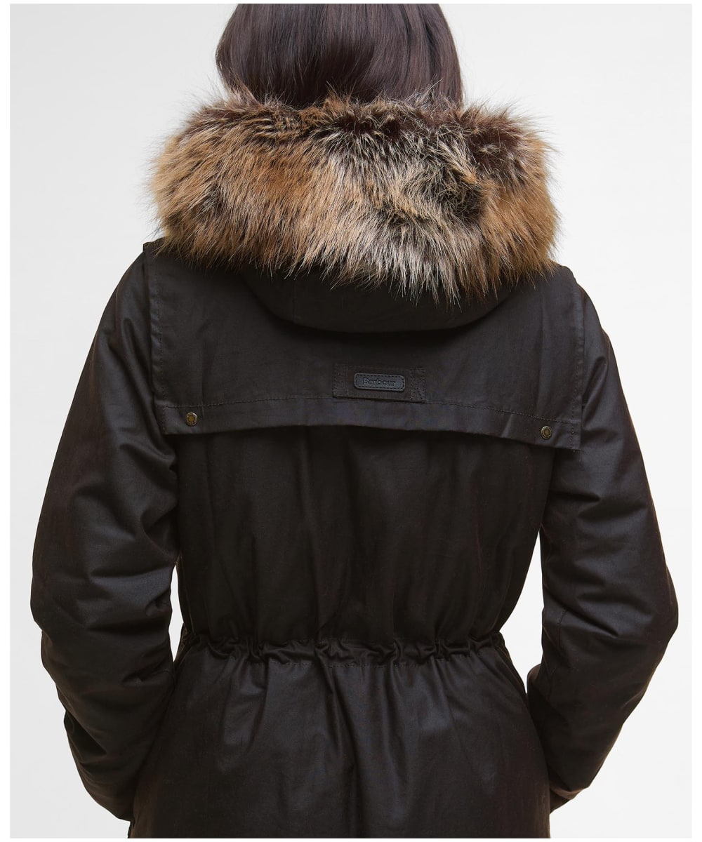 Women's Barbour Durham City Waxed Parka