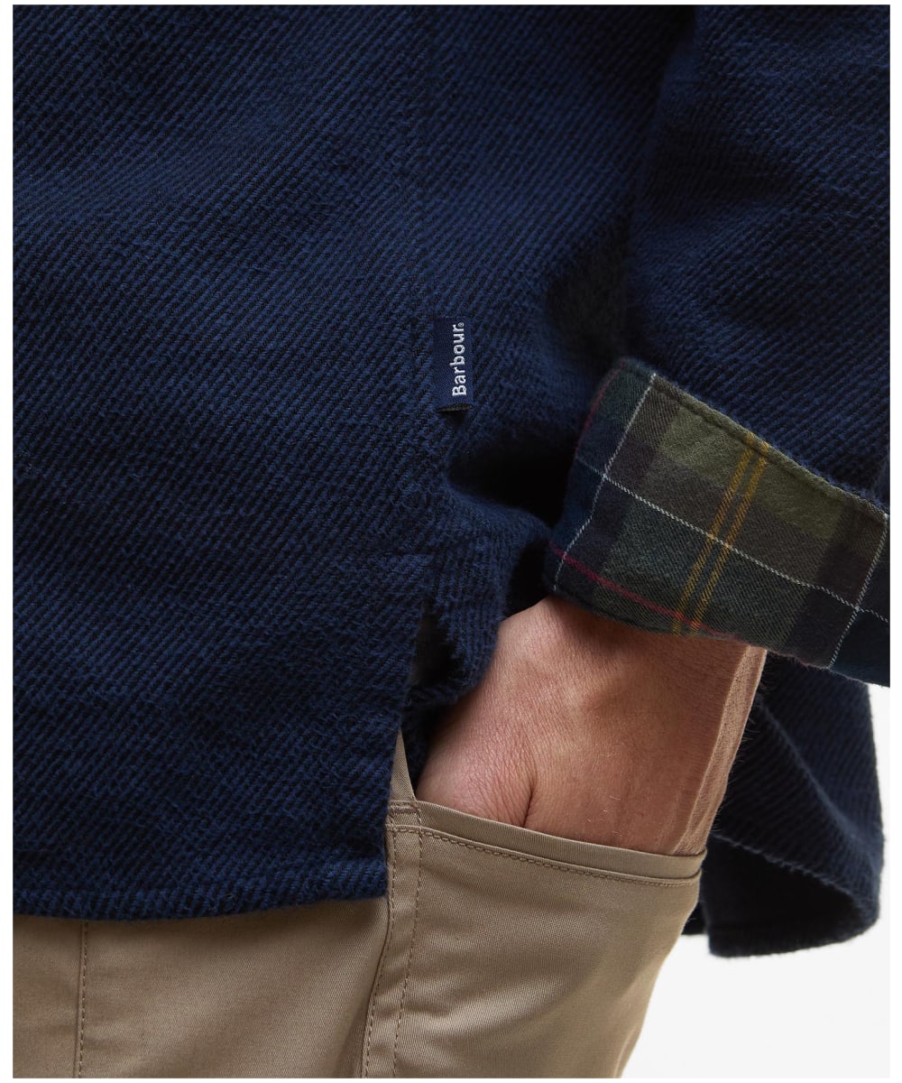 Barbour Baystone Relaxed Long-Sleeved Shirt