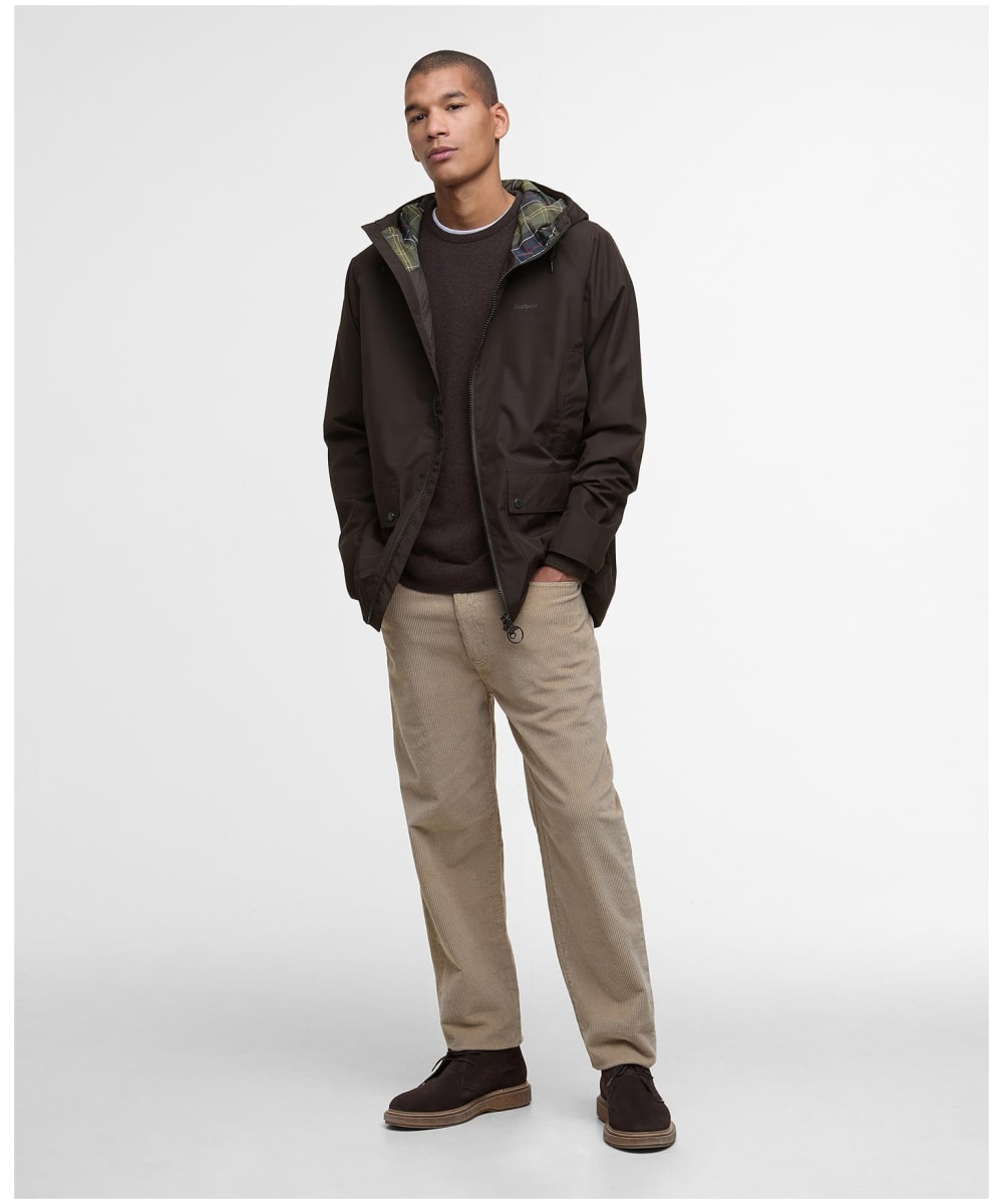 Hooded Domus Waterproof Jacket (Dusty Olive) main image 1