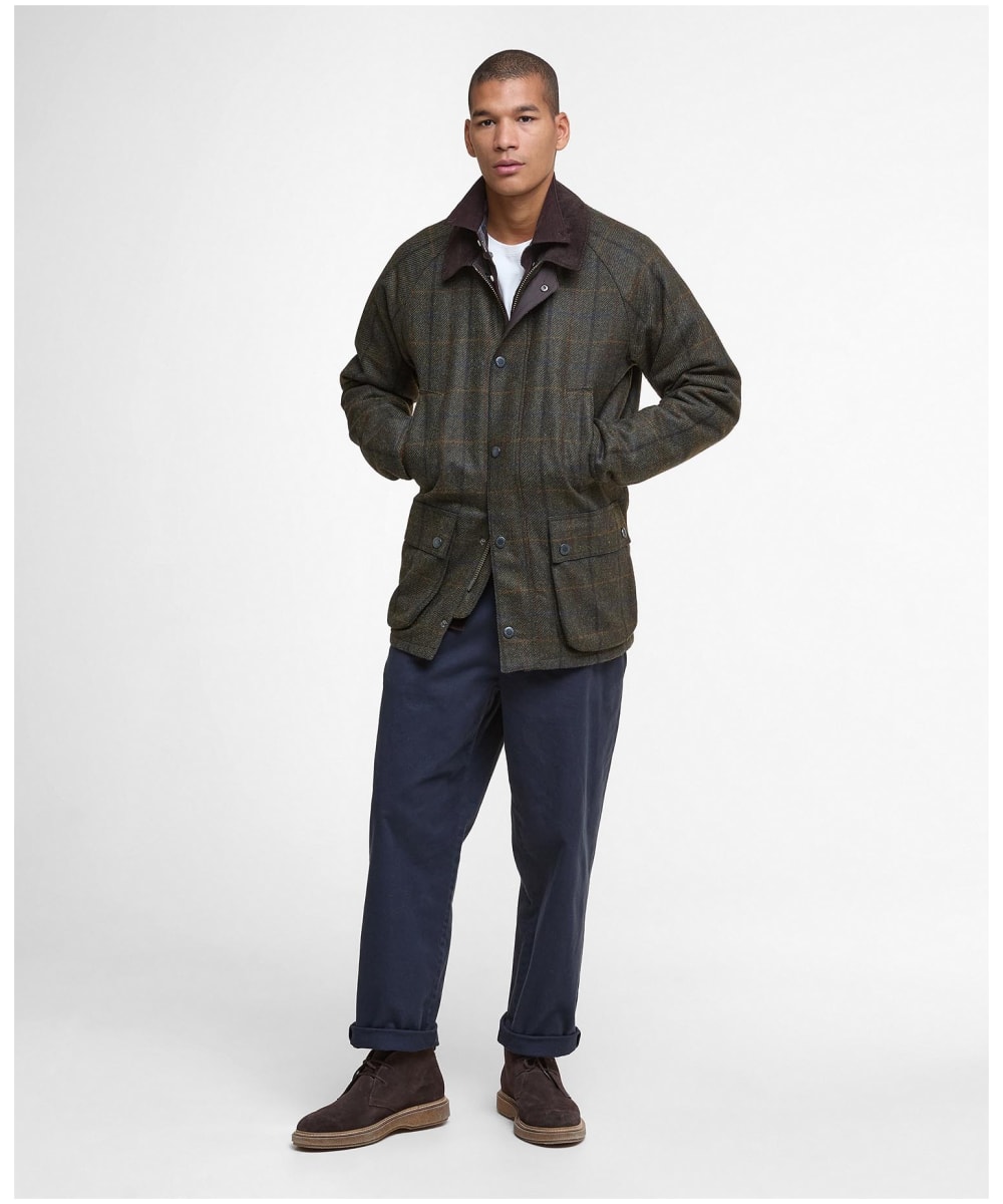 Men's Barbour Bedale Check Wool Jacket