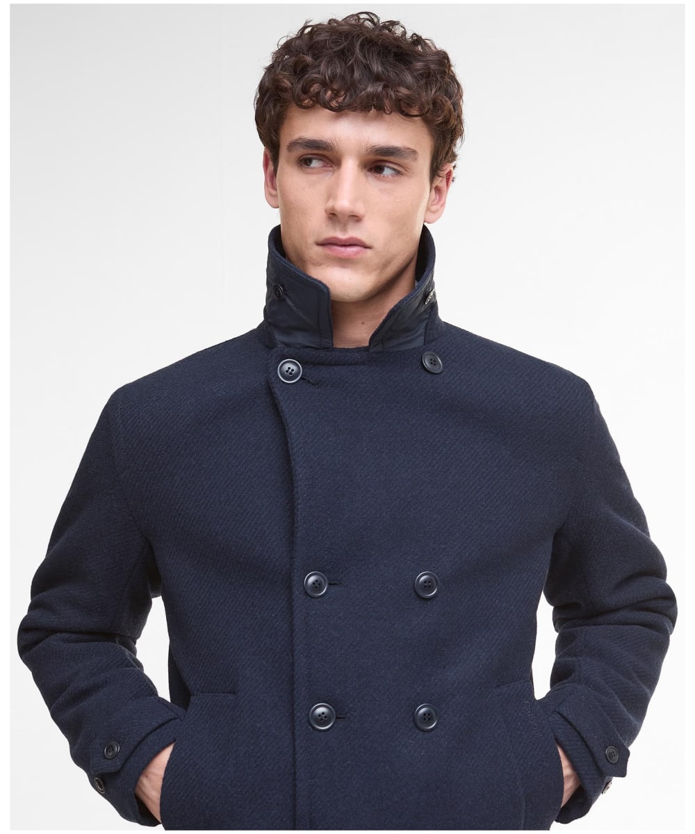 Men's Barbour Newfield Wool Pea Coat