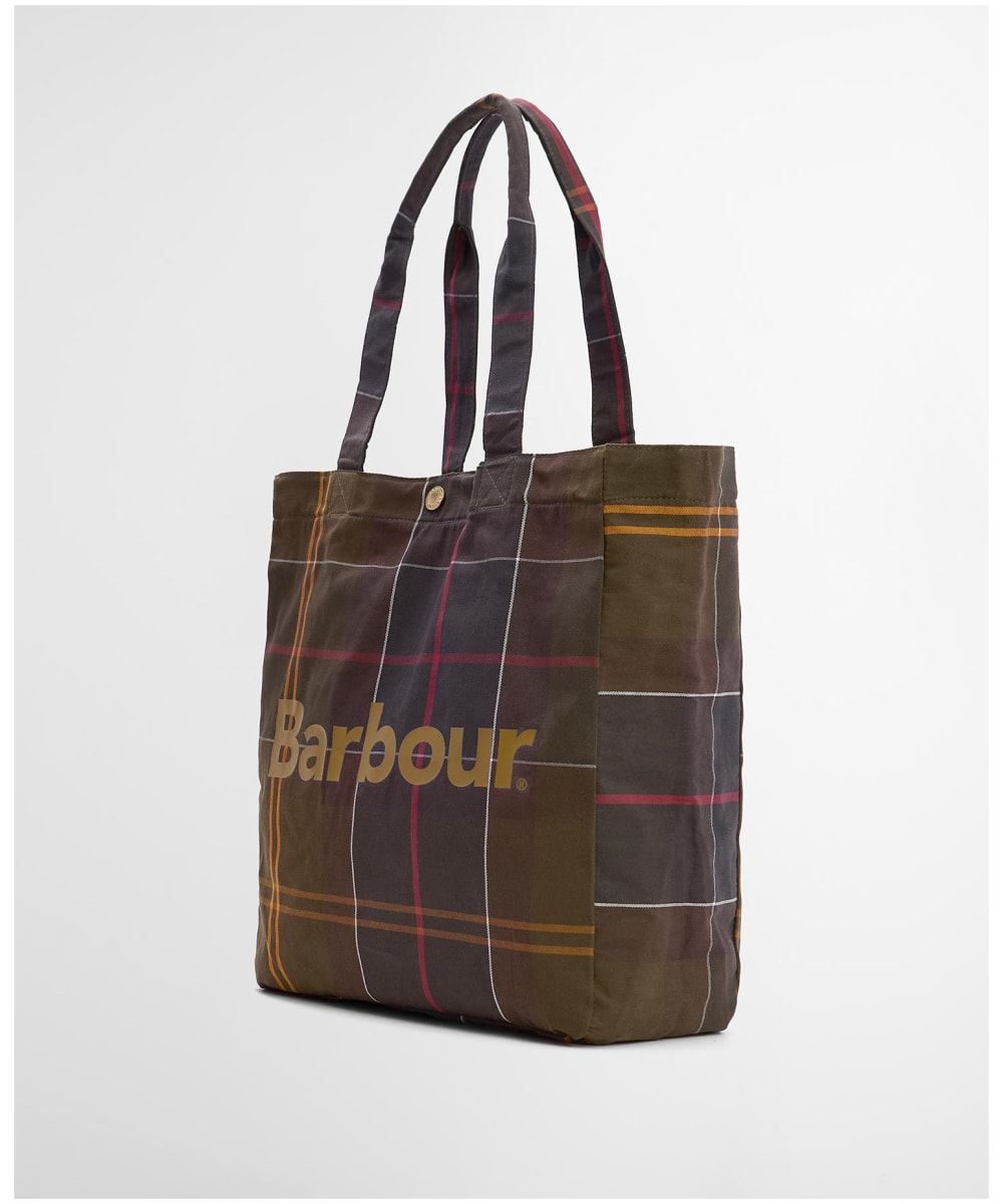 Barbour Telfield Tartan Tote Bag