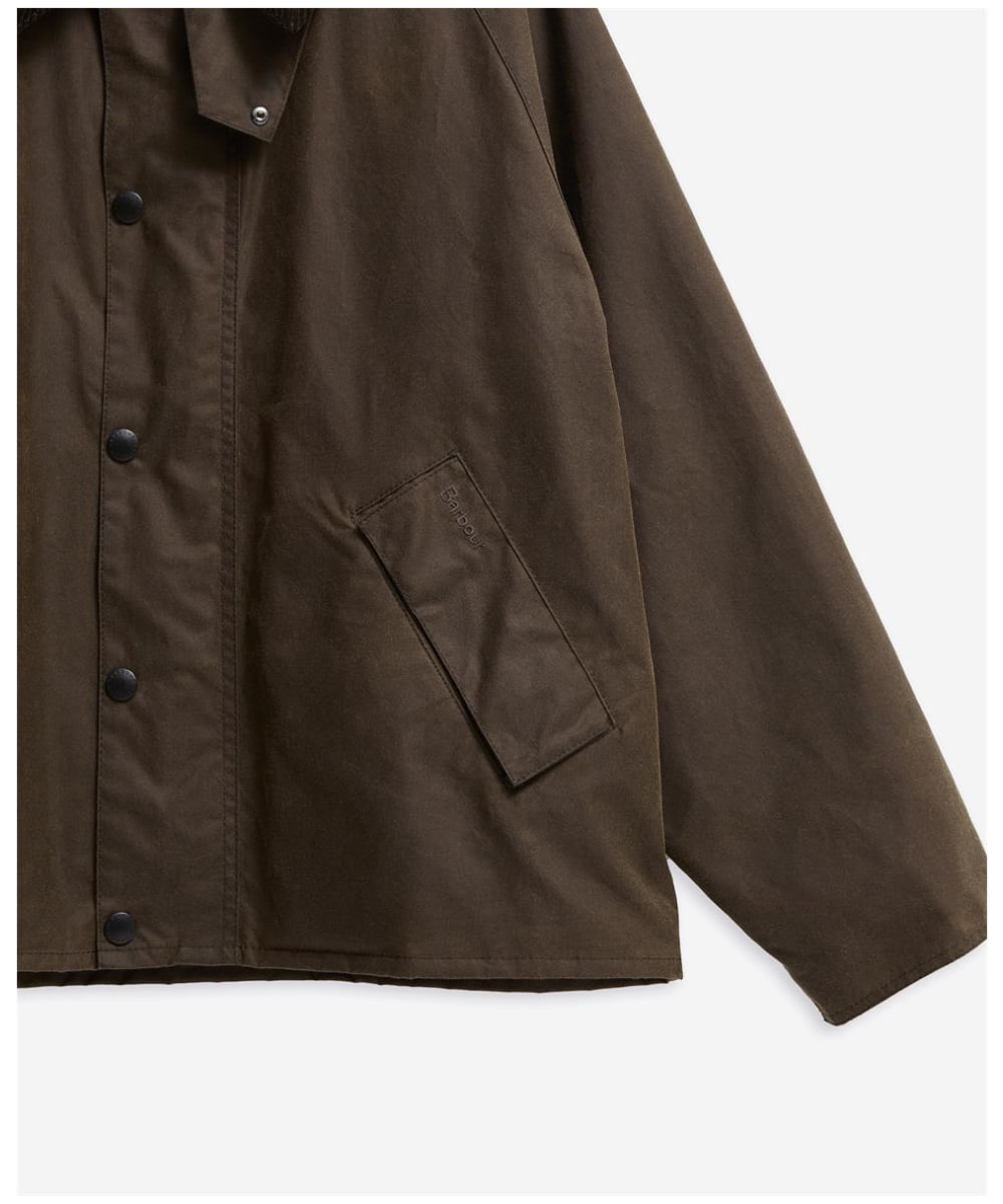 Men's Barbour Oversized Transport Waxed Jacket