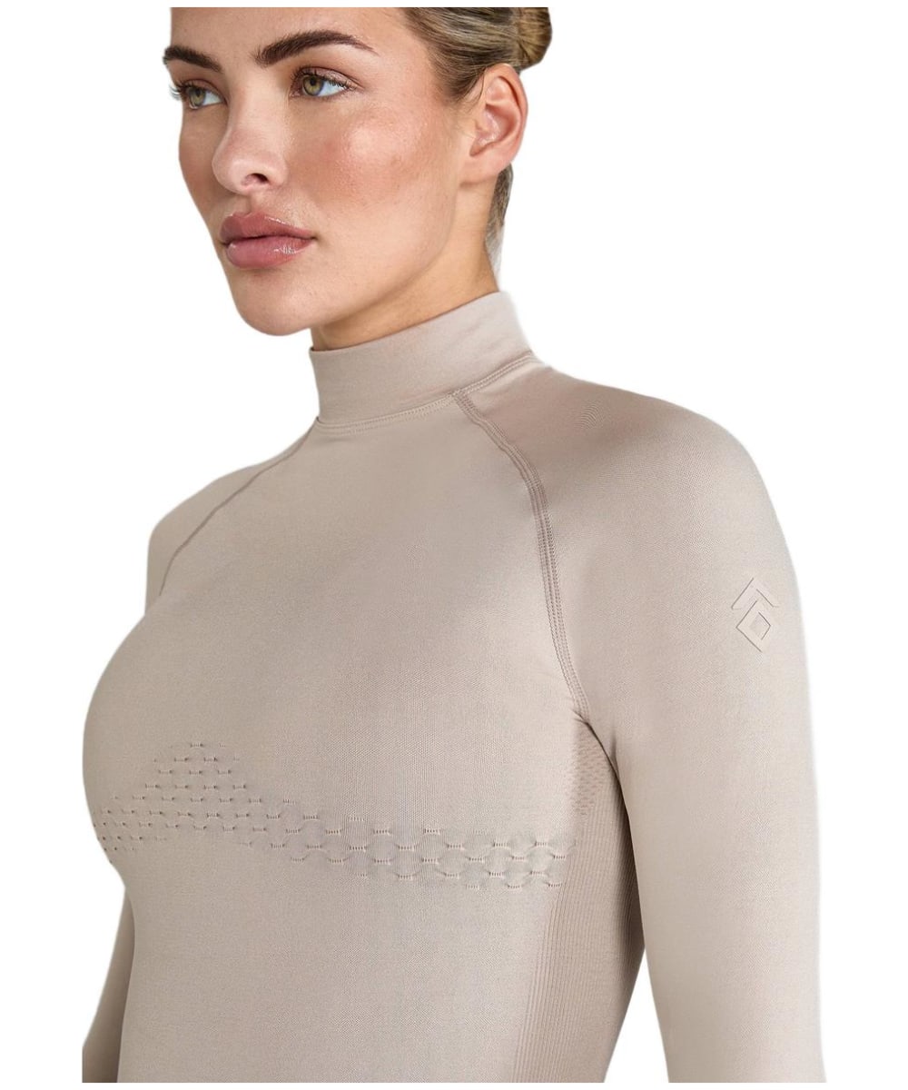 Women's Aztec Diamond Thermal Base Layer 3D Knit Top