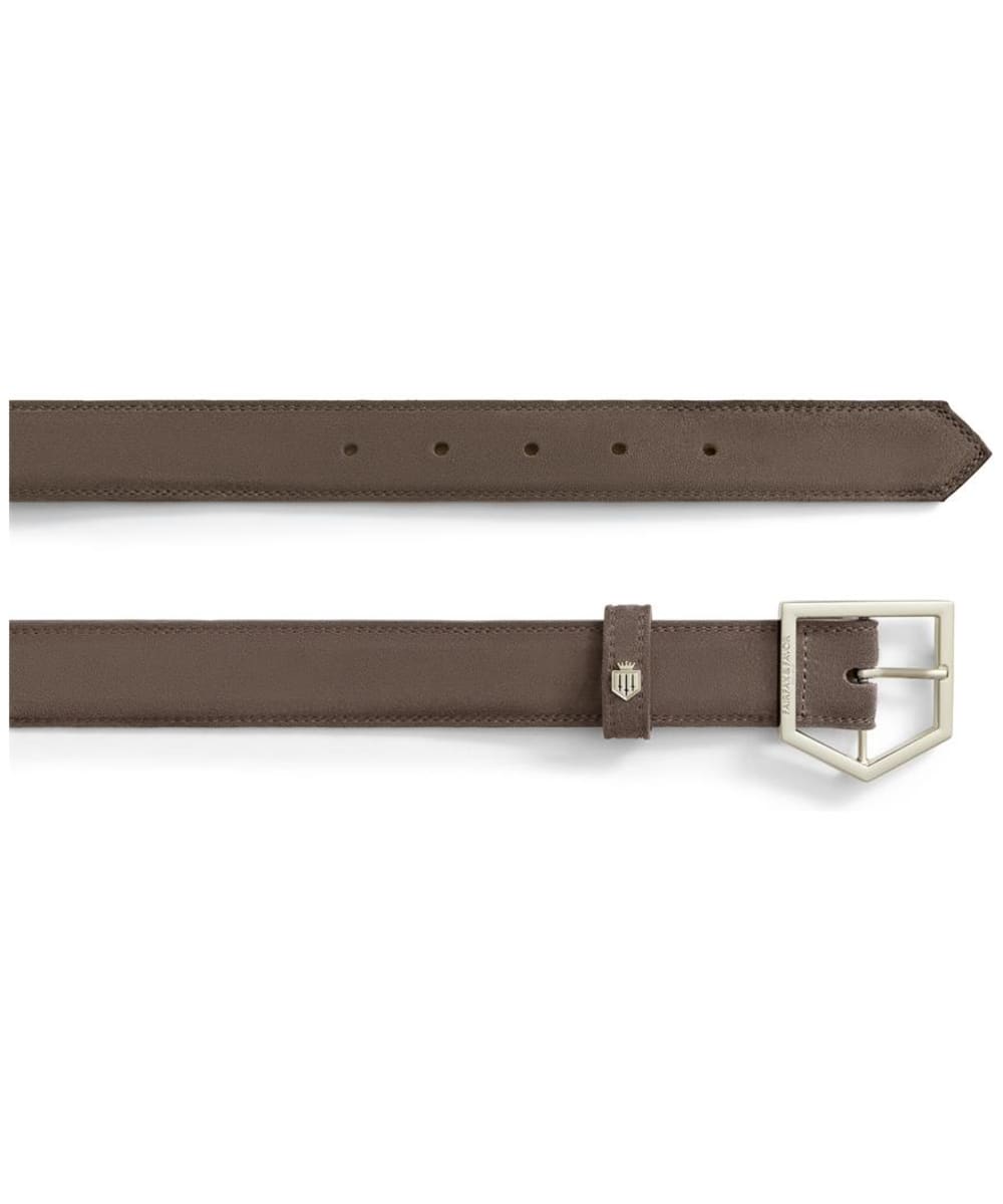 NEW FAIRFAX & FAVOR women\'s felbrigg belt in tan suede Felbrigg - Women main image 3