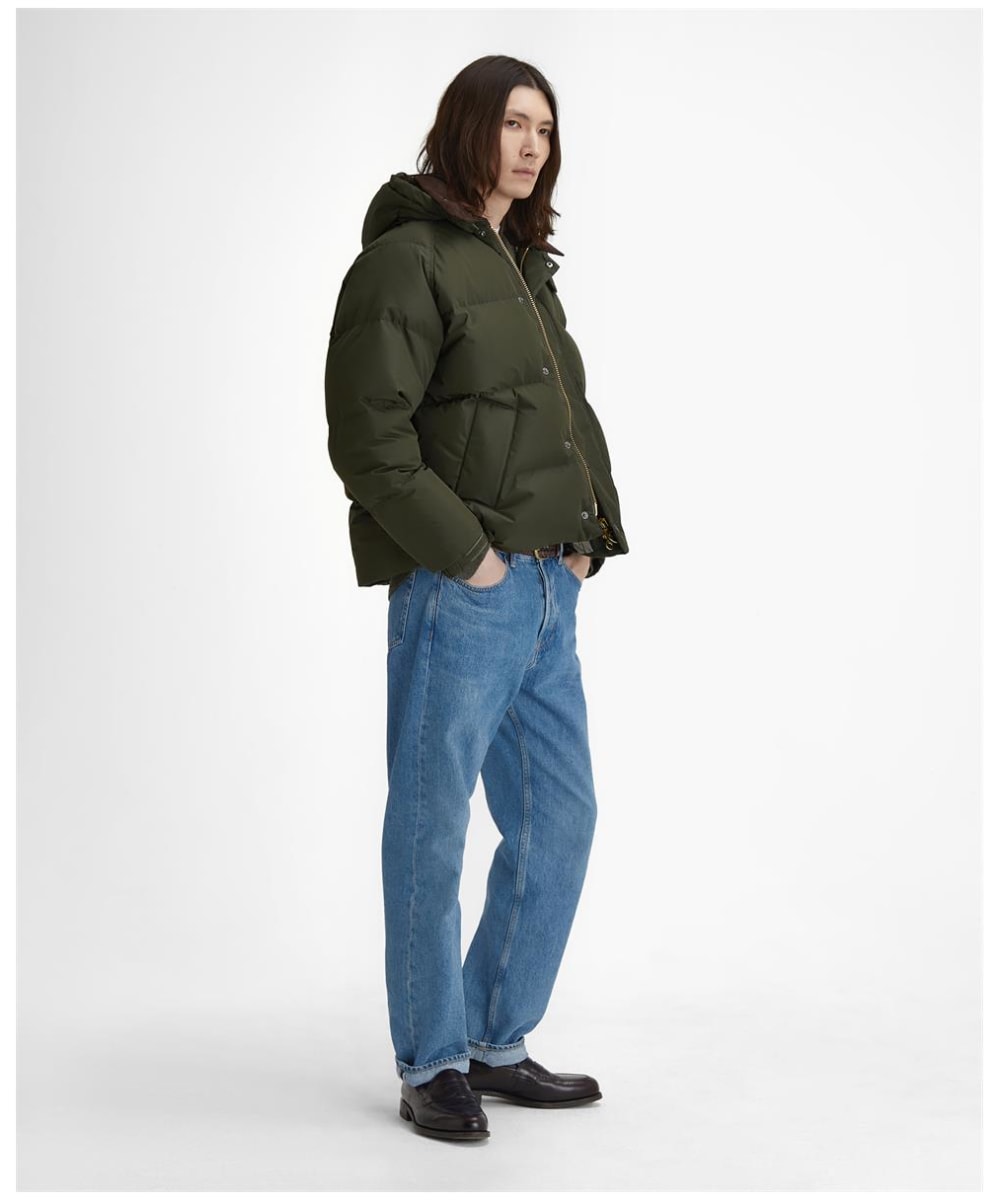 ジャケット・アウター Barbour TRANSPORT PADDED JACKET 38 442447.jpg