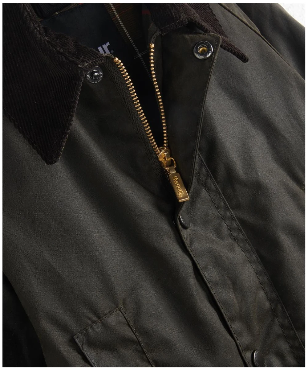 Boy's Barbour Classic Beaufort Waxed Jacket, 10-15yrs