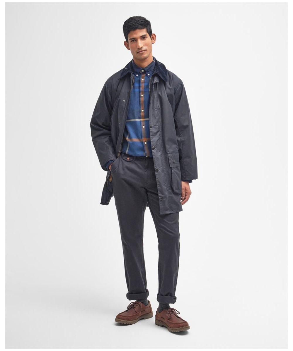 Men's Barbour Border Waxed Jacket