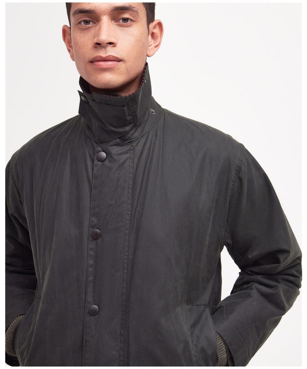 Men's Barbour Border Waxed Jacket