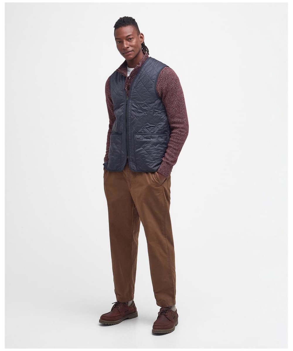 Men's Barbour Polarquilt Waistcoat / Zip-In Liner