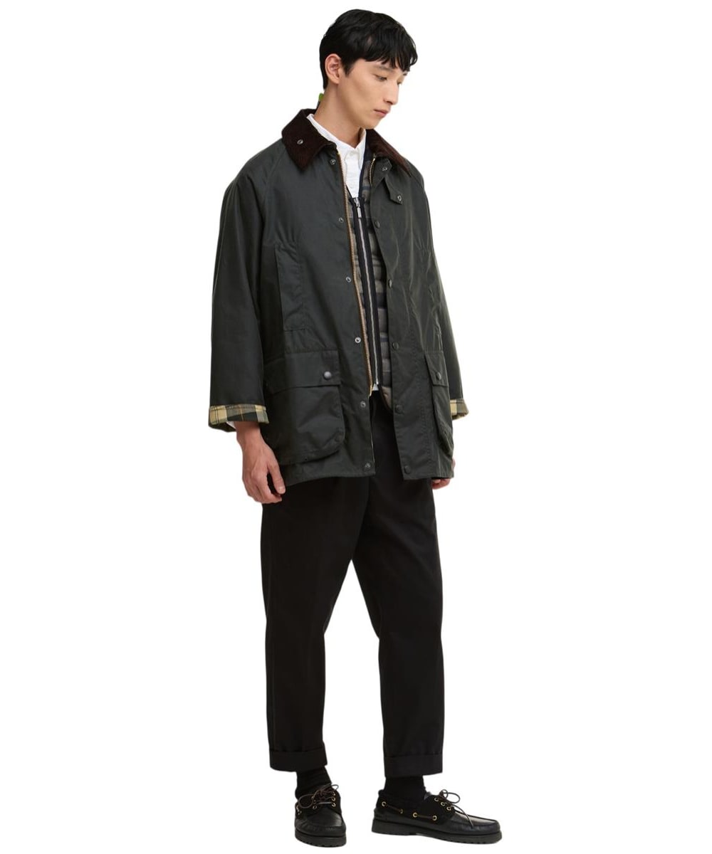 Men's Barbour Oversized Beaufort Waxed Jacket