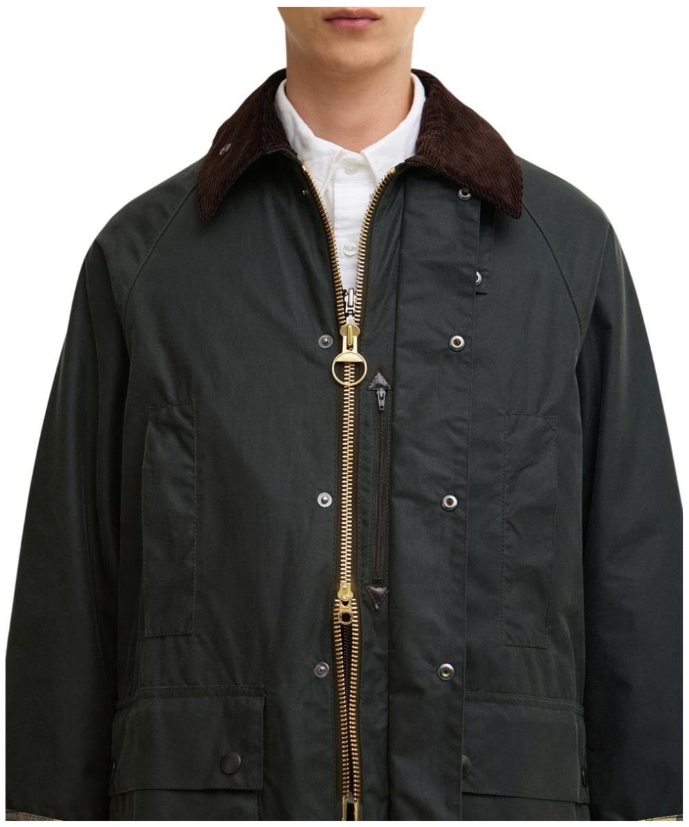 Men's Barbour Oversized Beaufort Waxed Jacket