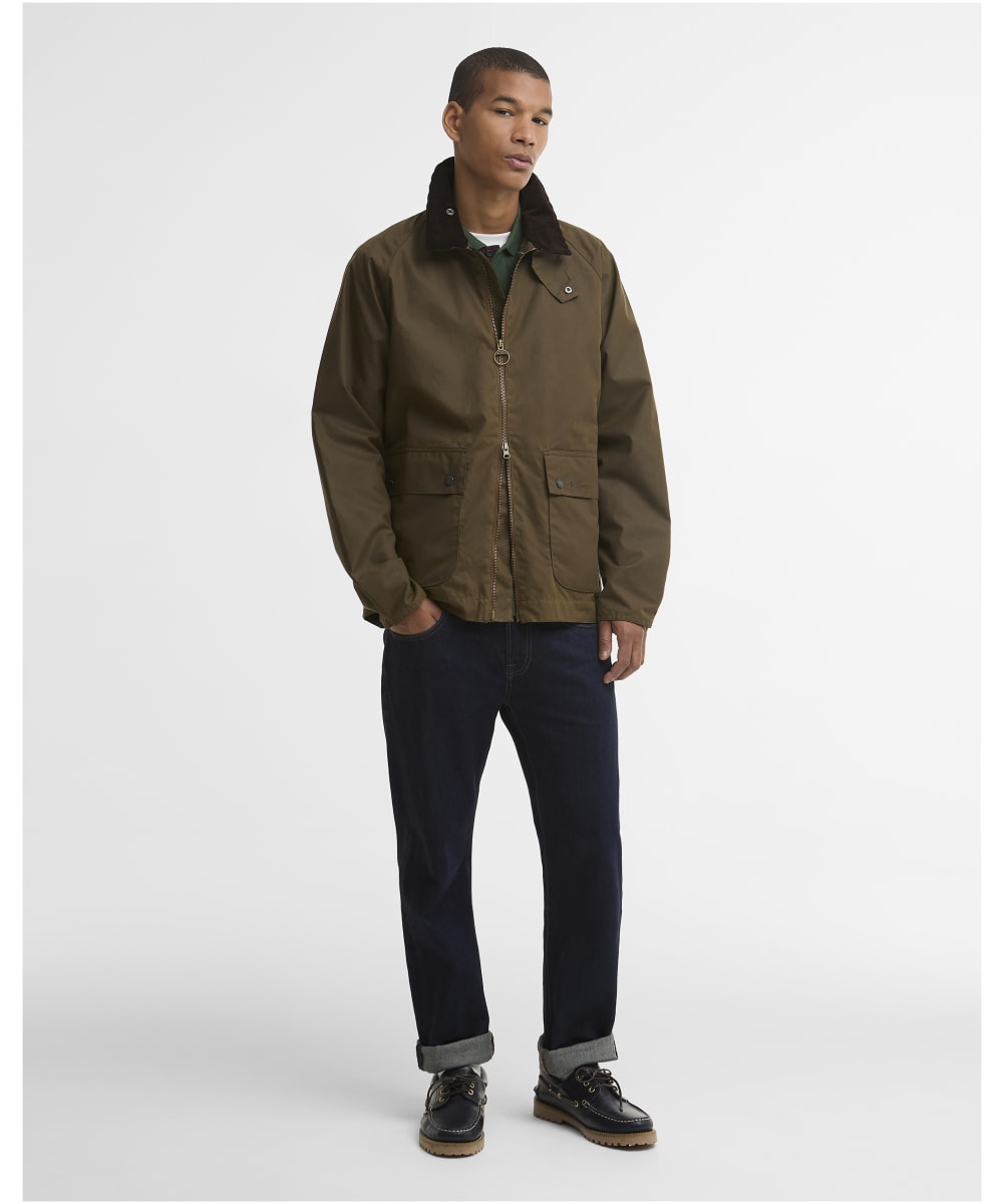 Men's Barbour Short Bedale Waxed Jacket