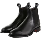 Men s R.M. Williams Comfort Craftsman Boots Yearling Leather Comfort Rubber Sole H Wide Fit