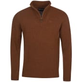 Men's Barbour Essential Wool Half Zip Sweater