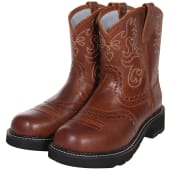 Women s Ariat Fatbaby Saddle Western Leather Boots