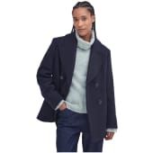 Women s Barbour Ingrid Wool Peacoat